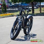 Bicicletă electrică NAKTO Direwolf 500 W, 48V10ah Baterie litiu, cutie de viteze-6 26 * 4.0 Fat Tire B