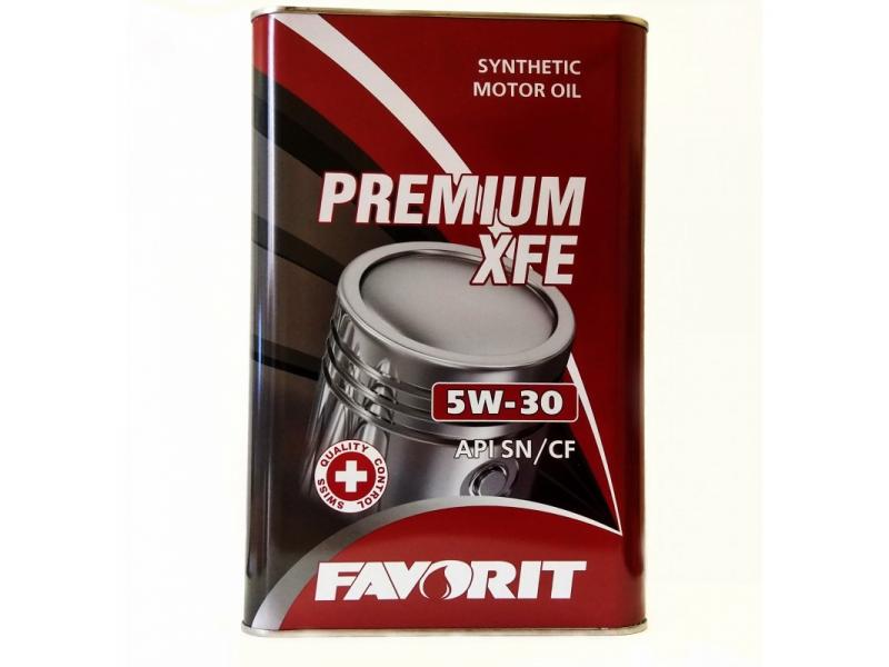 Масло Favorit Premium XFE (металл) SAE 5w30 (5л) Моторное Масло